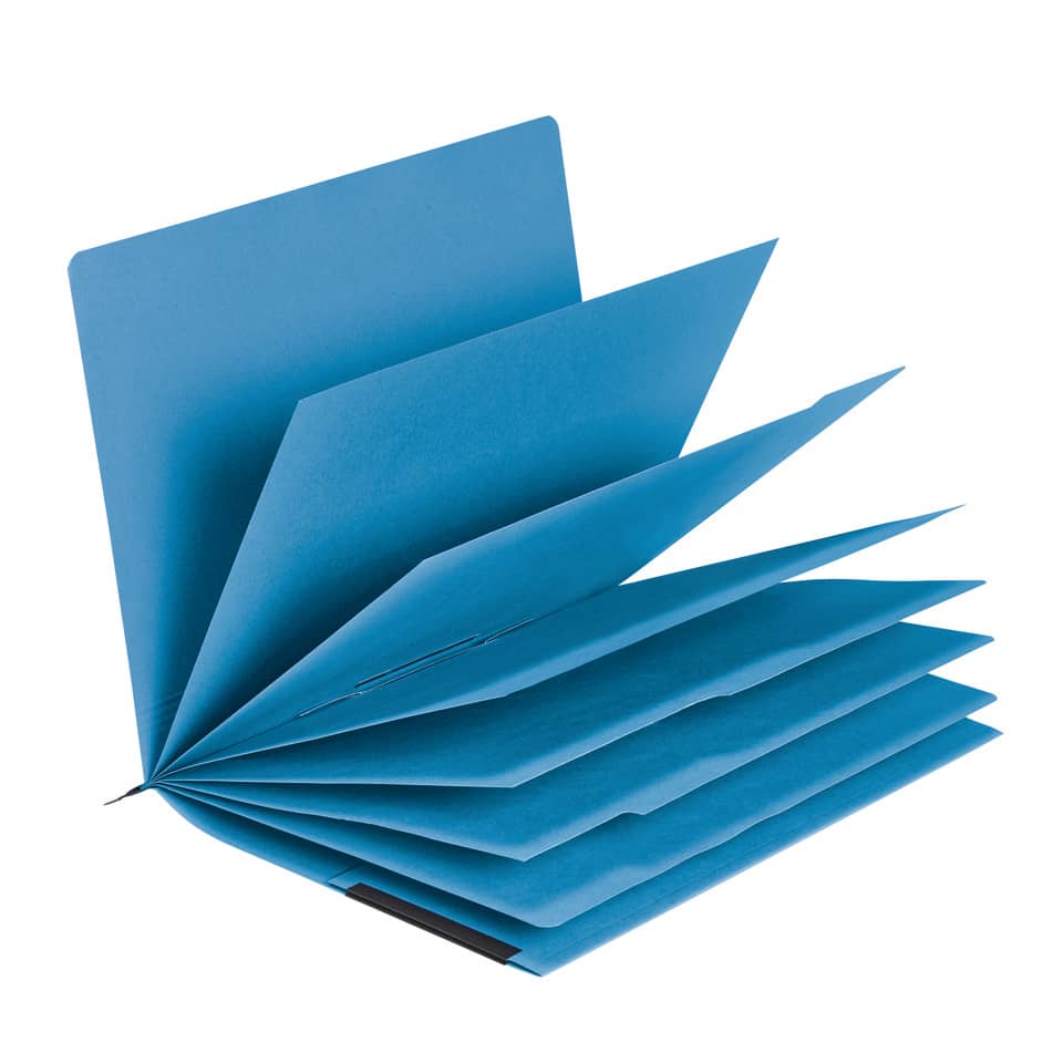 Projekt- und Personalhefter UniReg, A4, 230g/m², kaufmännische Heftung, blau FALKEN 15046527 FALKEN 15046527 230g UniReg 7 Fächer