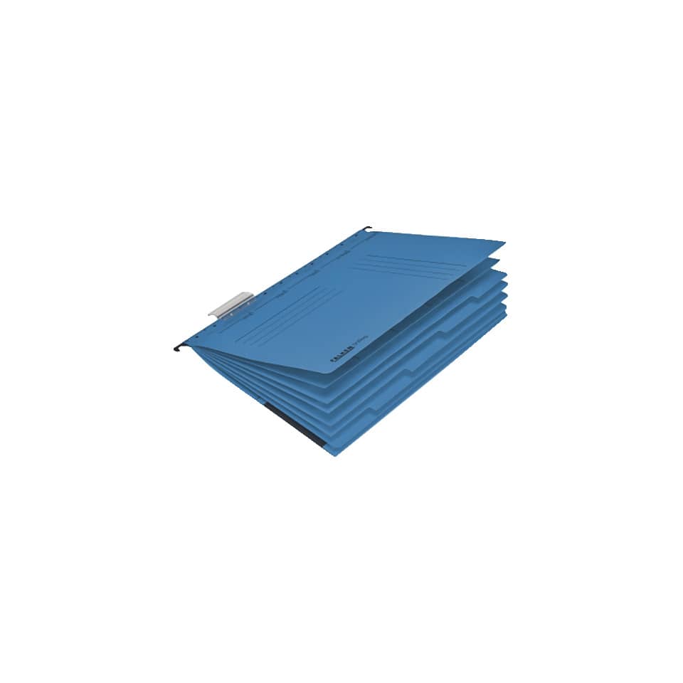 Projekt- und Personalhefter UniReg, A4, 230g/m², kaufmännische Heftung, blau FALKEN 15046527 FALKEN 15046527 230g UniReg 7 Fächer
