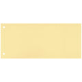 Trennstreifen, 10,5x24cm, 100 Stück, gelb Q-CONNECT KF00516 Q-CONNECT KF00516/505-02