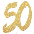 Jubiläumszahl 50, gold ~  2513950