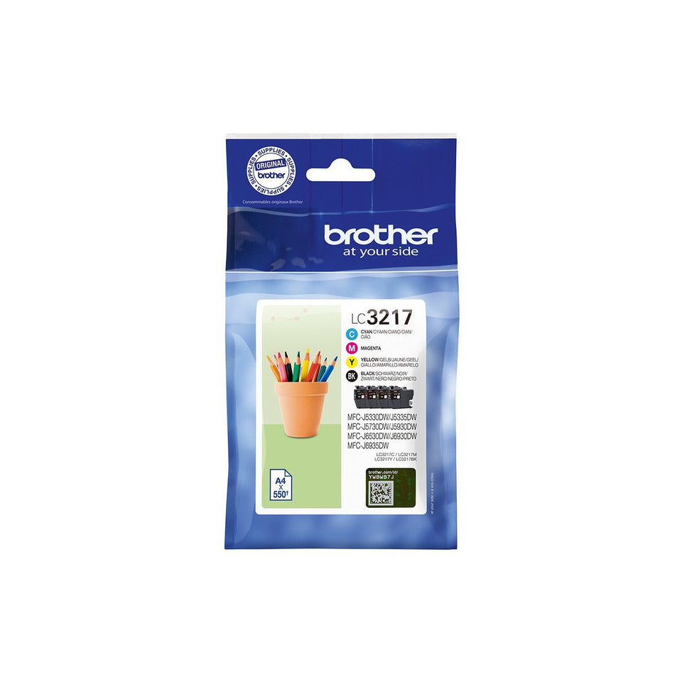 Value Pack LC-3217 sw/c/m/y BROTHER LC3217VALDR