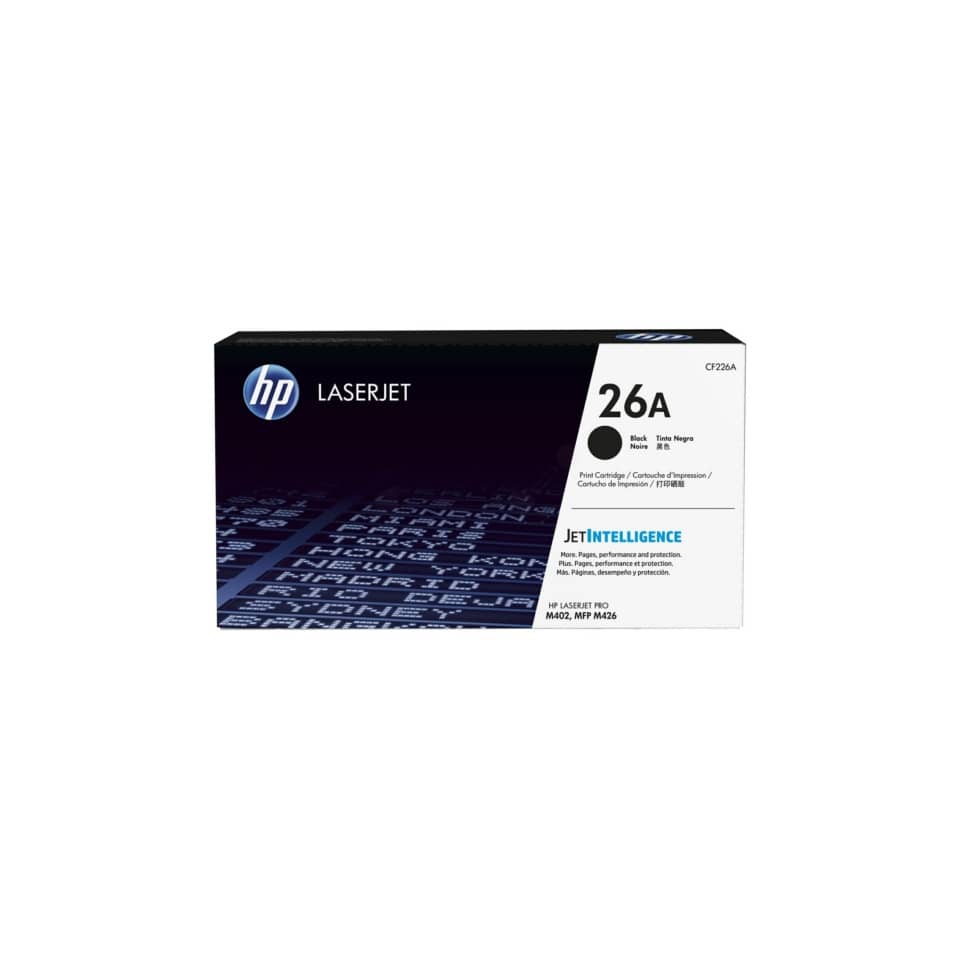 Lasertoner Nr. 26A, 3.100 Seiten, schwarz HP CF226A