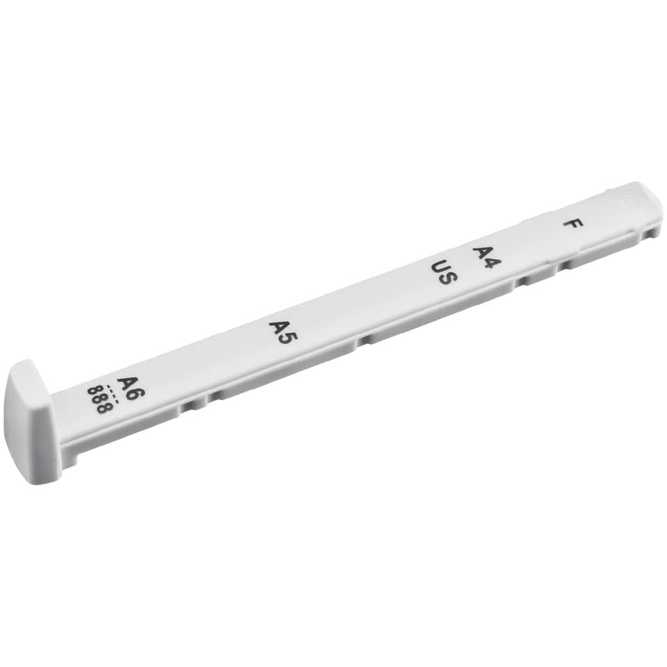 Anschlagschiene NeXXt für Locher, Kunststoff, grau LEITZ 1727-00-85 LEITZ 1727-00-85 f.Nexxt-Loche