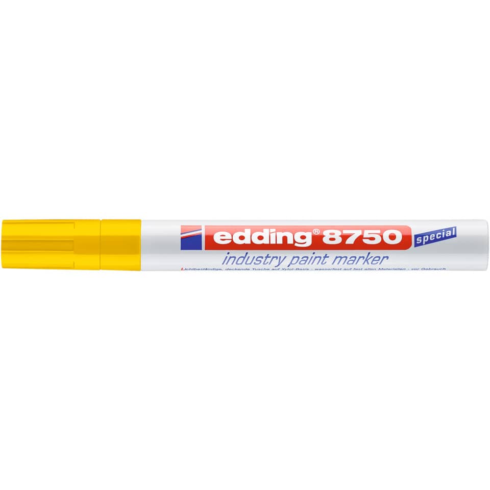 Industrielackmarker 8750, 2-4mm, gelb EDDING 4-8750005 EDDING 8750-005