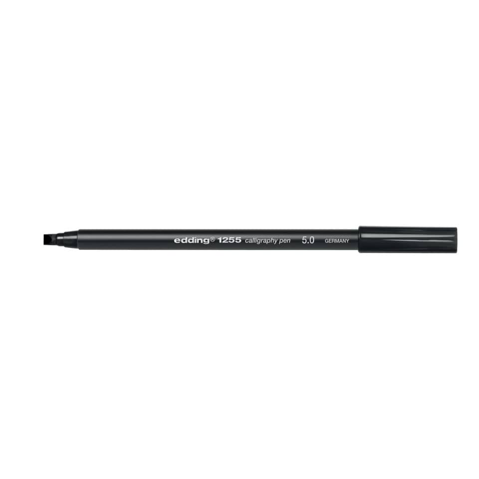 Kalligrafiestift 1255, 5mm, schwarz EDDING 41255-50001 EDDING 12555-0001  5,0mm