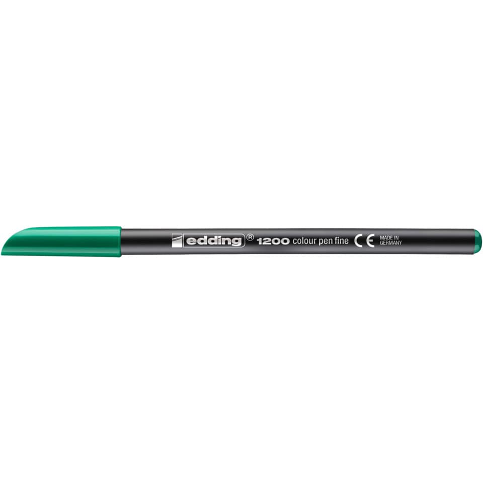 Faserschreiber 1200, 1mm, Rundspitze, grün EDDING 41200004 EDDING 1200-4