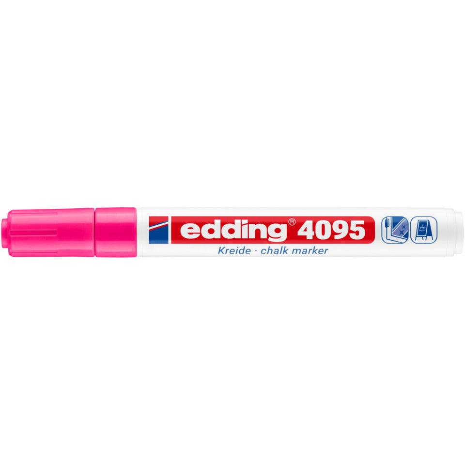 Windowmarker 4095, 2-3mm, Rundspitze, neonrosa EDDING 4-4095069 EDDING 4-4095069 Kreidemarker Rundspitze