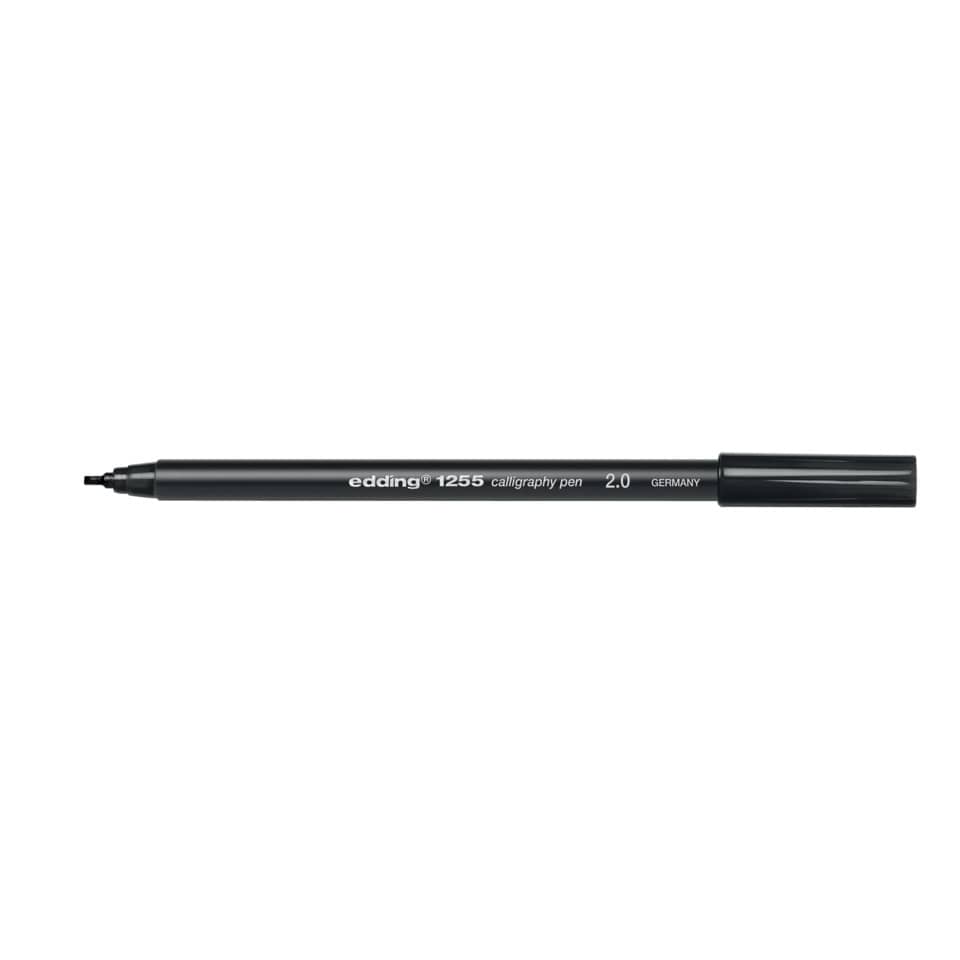 Kalligrafiestift 1255, 2mm, schwarz EDDING 41255-20001 EDDING 4-125520-001  2,0mm