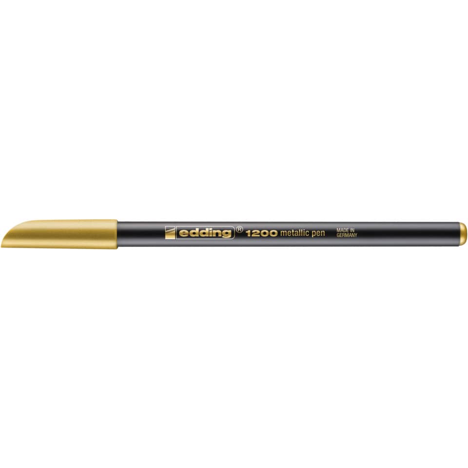 Faserschreiber 1200, 1-3mm, Rundspitze, gold-metallic EDDING 41200053 EDDING 4-1200053