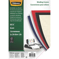 Präsentationsdeckblatt Delta, Karton, Lederstruktur, 250 g/qm, schwarz, 100 Stück FELLOWES 5370405 FELLOWES FW5370405 100ST 250g