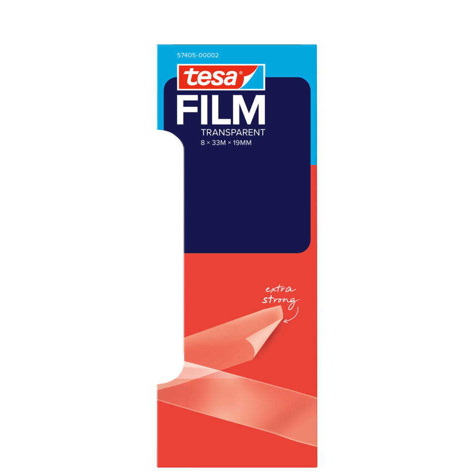 Klebefilm tesafilm® Office-Box, 33mx19mm, 8 Rollen, transparent TESA 57405-00002-01 TESA 57405-00002-01 OfficeBox