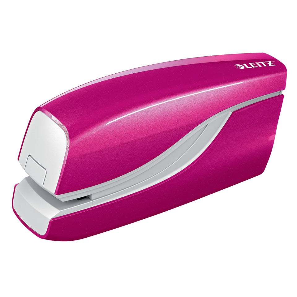 Elektrisches Heftgerät WOW, 10 Blatt, Einlegetiefe 10 mm, pink LEITZ 5566-10-23 LEITZ 5566-10-23 NeXXt 10 Blatt