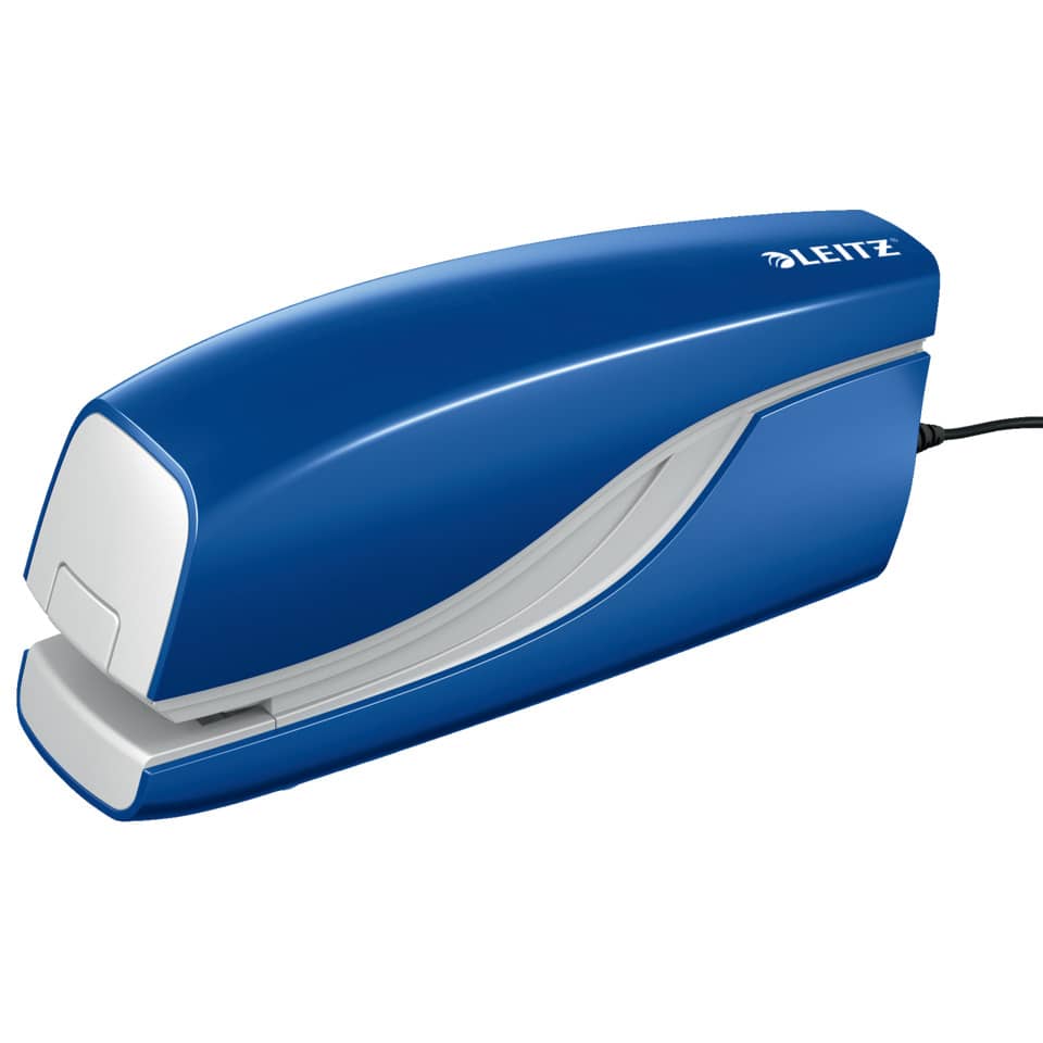 Elektrisches Heftgerät NeXXt, 10 Blatt, Einlegetiefe 10 mm, blau LEITZ 5532-00-35 LEITZ 5532-00-35 NeXXt