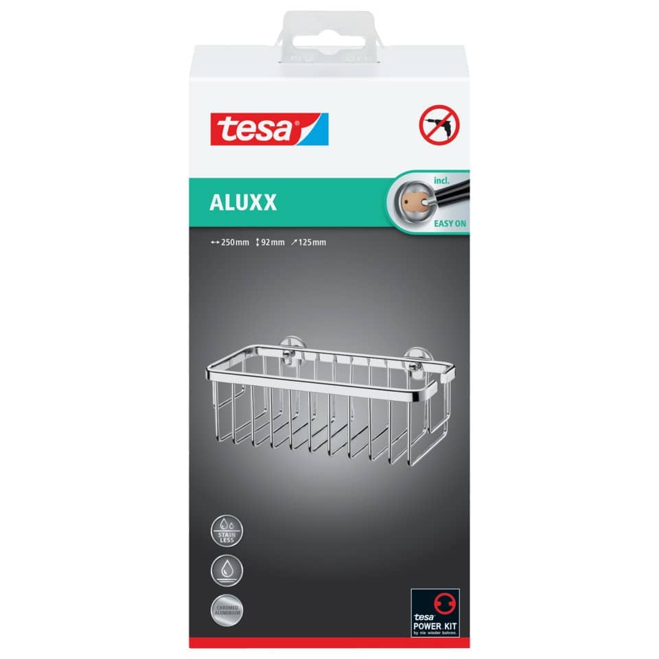 Duschablagekorb ALUXX einstöckig viereckig M TESA 40201-00000-00 TESA 40201-00000-00 Aluxx