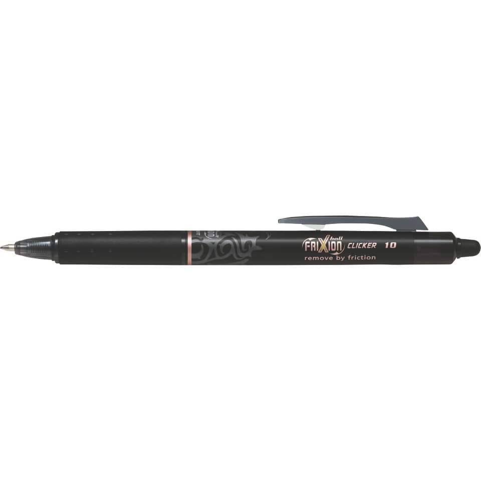 Tintenroller FriXion Clicker 1.0, 0,5mm, schwarz PILOT BLRT-FR10-B PILOT BLRT-FR10-B 2271001