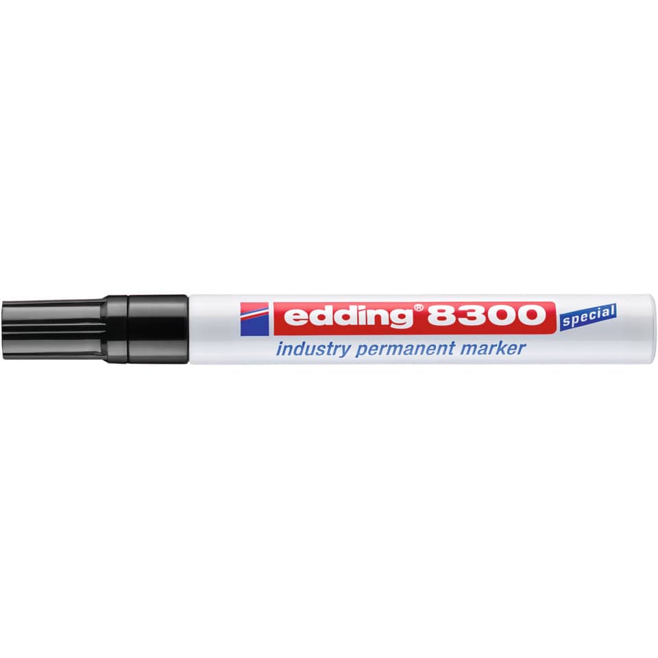Industriemarker 8300, 1,5-3mm, schwarz EDDING 4-8300-001 EDDING 8300-001 1,5-3mm