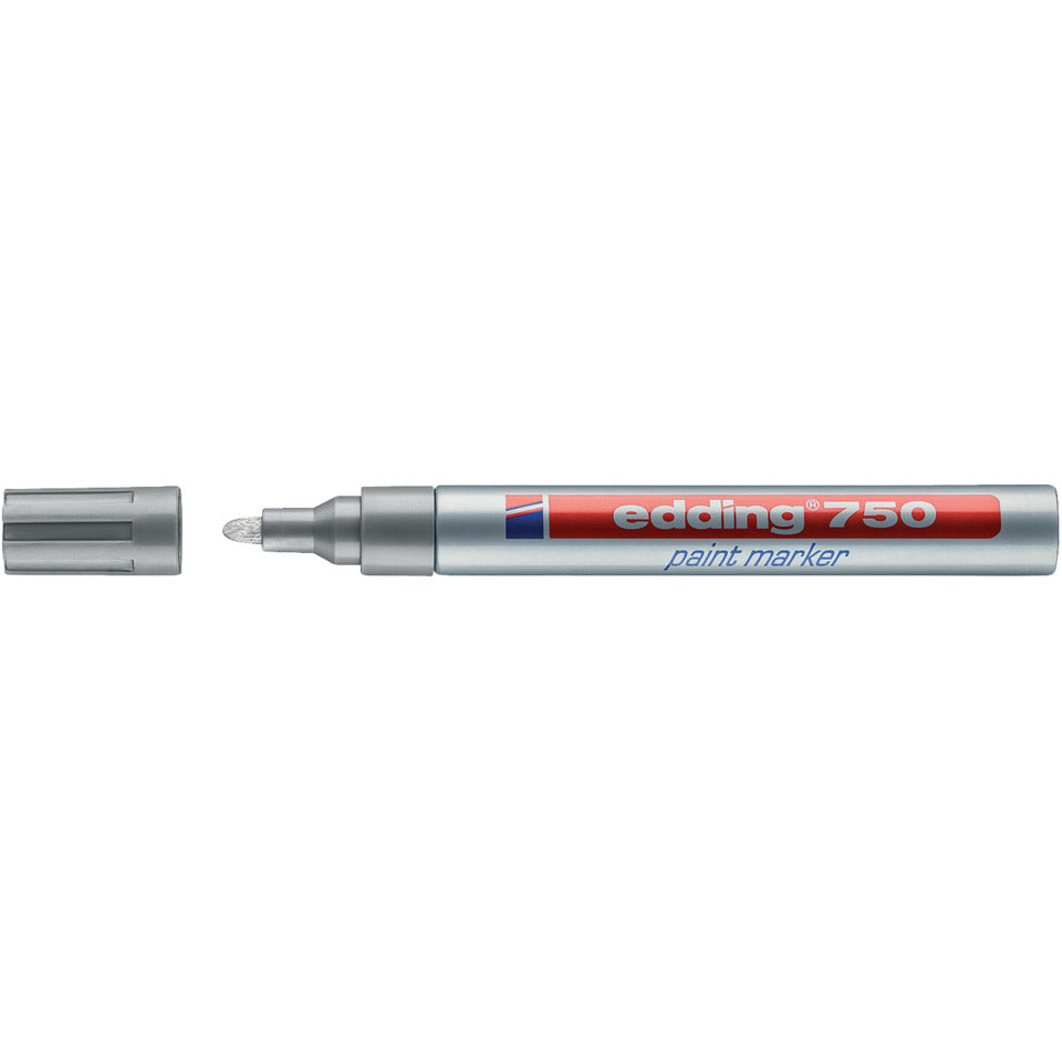 Lackmarker 750, 2-4mm, Rundspitze, silber EDDING 4-750054 EDDING 4-750054  Rundspitze