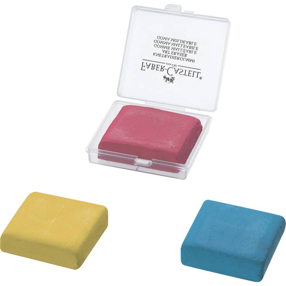 Radierer Knetgummi, sortiert FABER CASTELL 127321