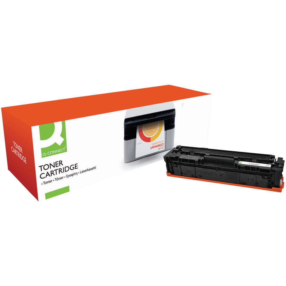 Lasertoner ersetzt HP CF400A, 1.500 Seiten, schwarz Q-CONNECT KF14531 Q-CONNECT KF14531 Ersetzt CF400A