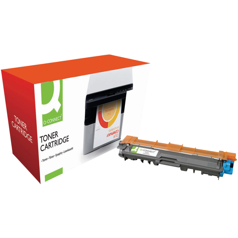 Lasertoner ersetzt Brother TN-241C, 1.400 Seiten, cyan Q-CONNECT KF17091 Q-CONNECT KF17091 Ersetzt TN241C