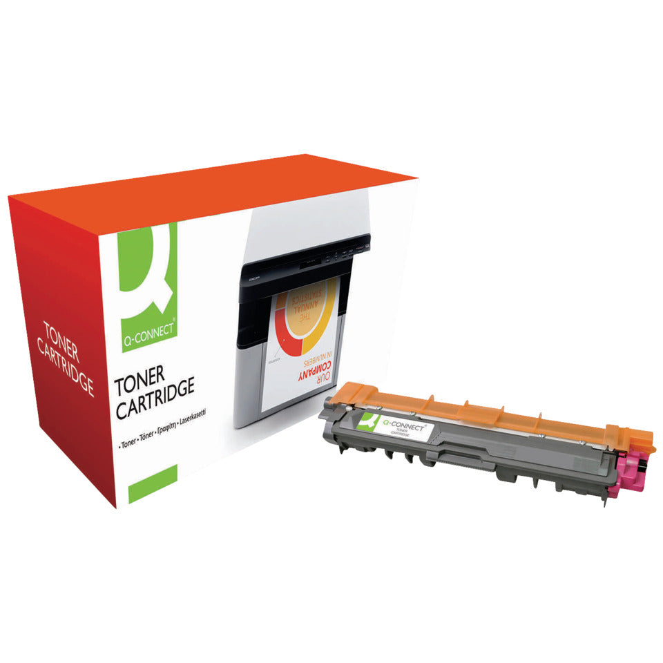 Lasertoner ersetzt Brother TN241M, 1.400 Seiten, magenta Q-CONNECT KF17092 Q-CONNECT KF17092 Ersetzt TN241M