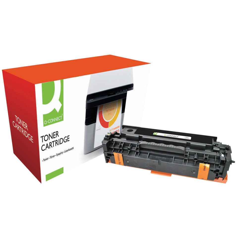 Lasertoner ersetzt HP Nr. 305A, 2.600 Seiten, cyan Q-CONNECT KF16032 Q-CONNECT KF16032 Ersetzt CE411A