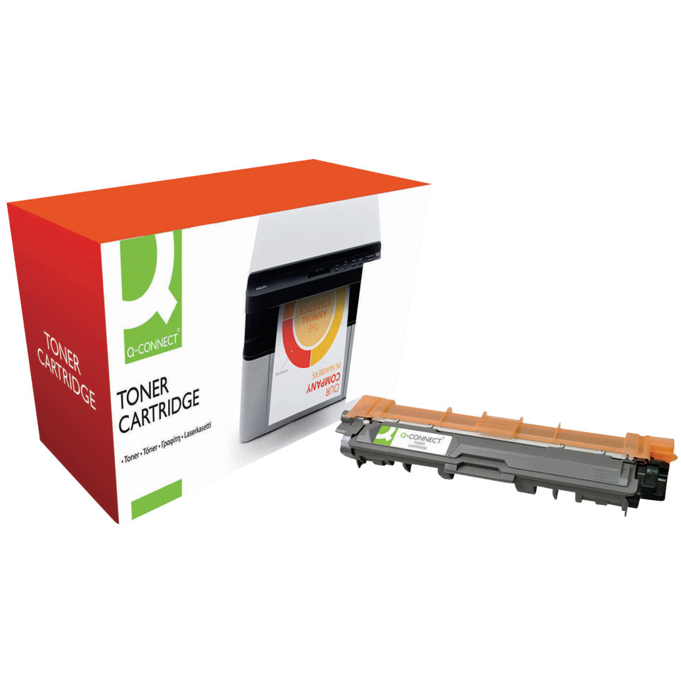 Lasertoner ersetzt Brother TN241BK, 2.500 Seiten, schwarz Q-CONNECT KF17090 Q-CONNECT KF17090 Ersetzt TN241BK
