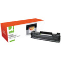 Lasertoner ersetzt HP CE285A, 1.600 Seiten, schwarz Q-CONNECT KF14939 Q-CONNECT KF14939 Ersetzt CE285A