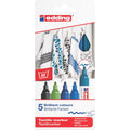Textilmarker 4500, 5er-Set sortiert kühl EDDING 4-4500-5099 EDDING 4-4500-5099 kalte Farben