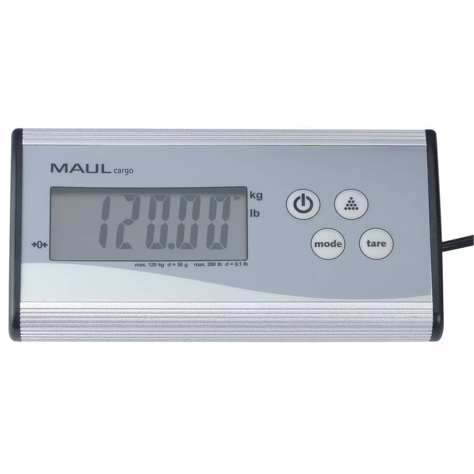 Paketwaage MAULcargo, 120kg MAUL 17992 09 MAUL 17992 09 cargo
