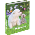 Zeugnisringbuch "Hund & Katze", 4 Ring-Mechanik, DIN A4 RNK 46755 RNK 46755 4R/20mm