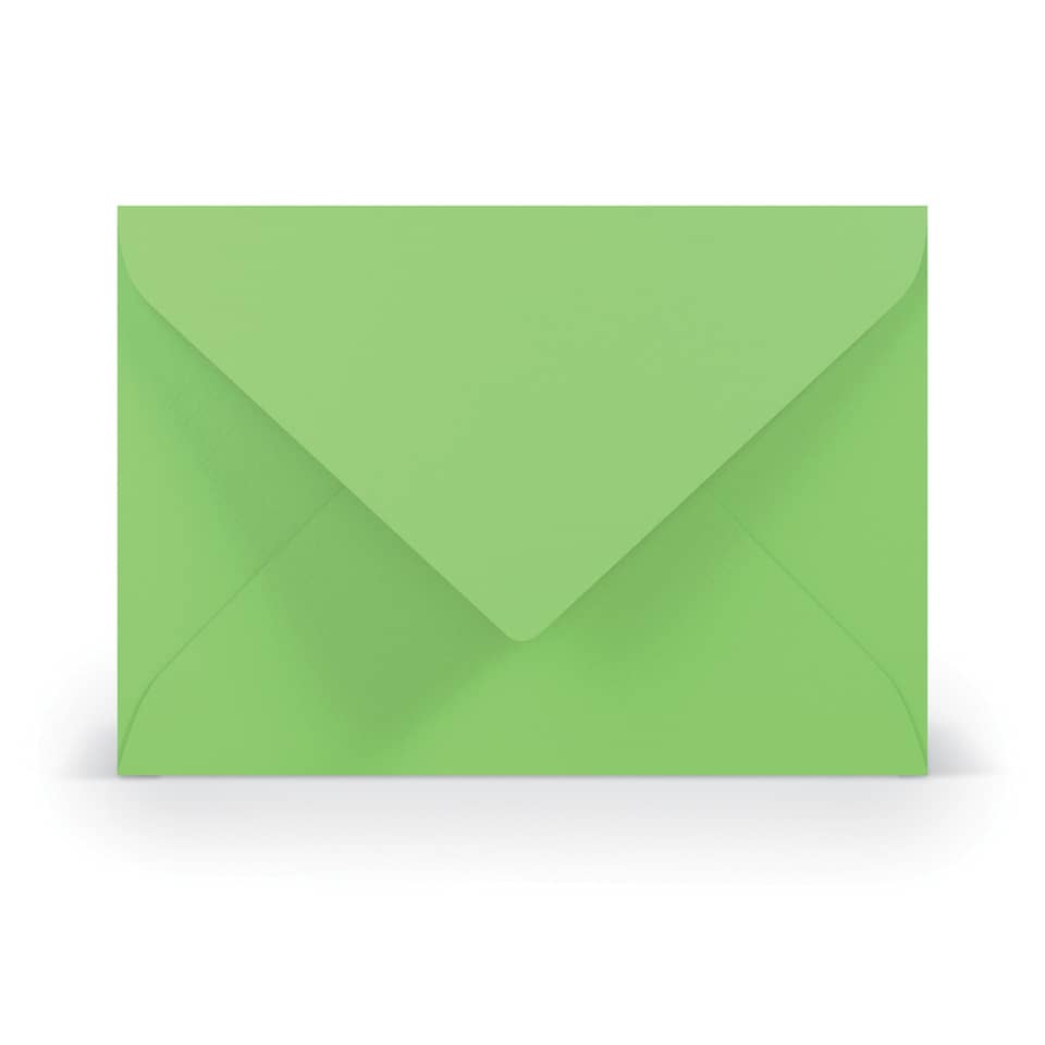 Briefumschlag Paperado, B6, 100g/m², SF, nassklebend, apple RÖSSLER 16402064 RÖSSLER 16402064  125x176mm gerippt