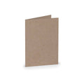 Briefkarte Paperado, A7hd, 220g/m², kraft RÖSSLER 16400962 RÖSSLER 16400962  74x105mm gerippt
