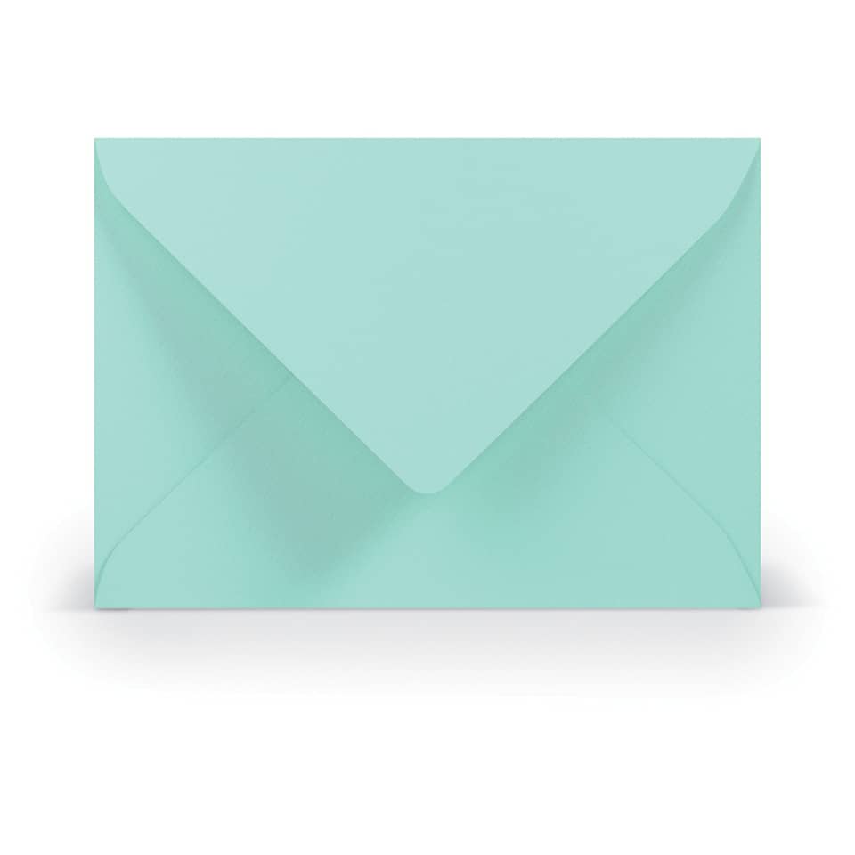 Briefumschlag Paperado, C6, 100g/m², SF, nassklebend, karibik RÖSSLER 164005174 RÖSSLER 164005174  114x162mm gerippt