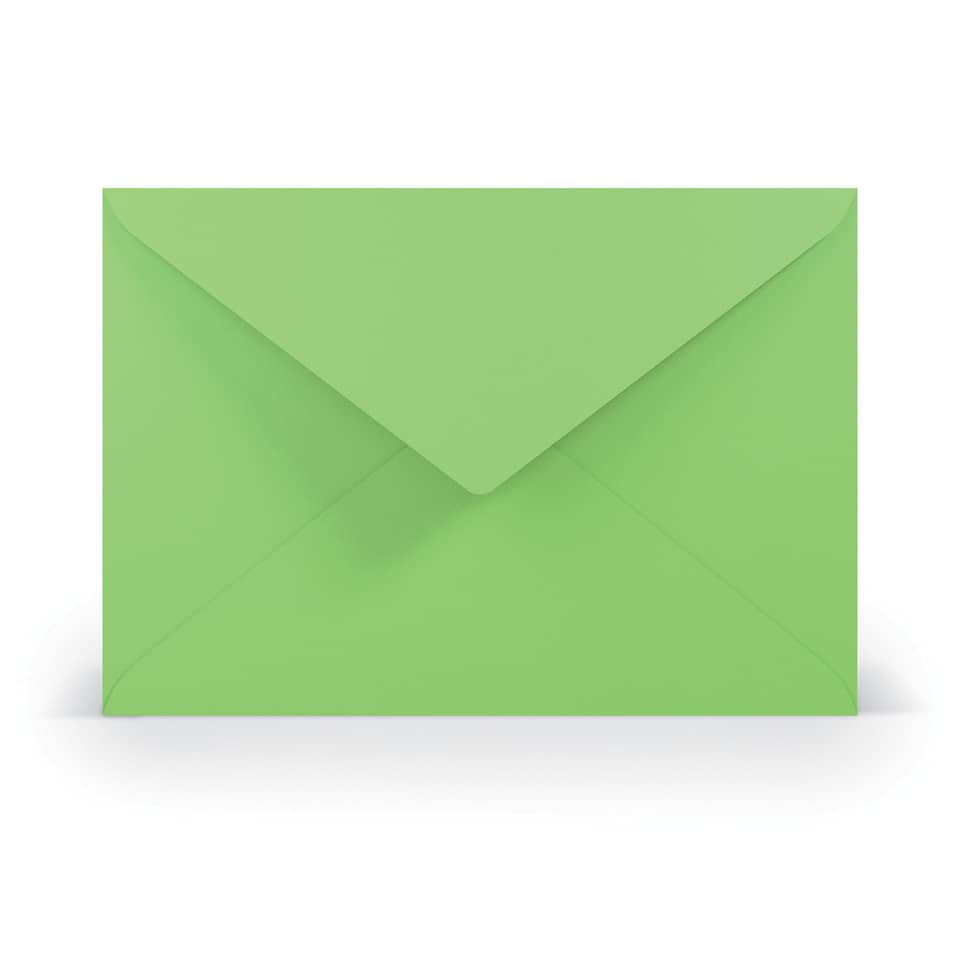 Briefumschlag Paperado, C5, 100g/m², SF, nassklebend, apple RÖSSLER 16401164 RÖSSLER 16401164 157x225mm  gerippt