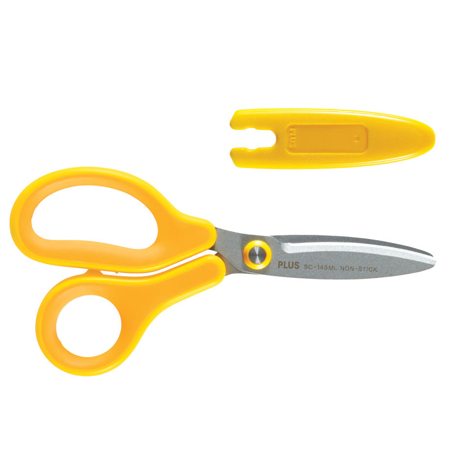 Kinderschere 145mm Fitcut Curve gelb   Linkshänder PLUS JAPAN 35065 PLUS JAPAN 35065 Linkshänder