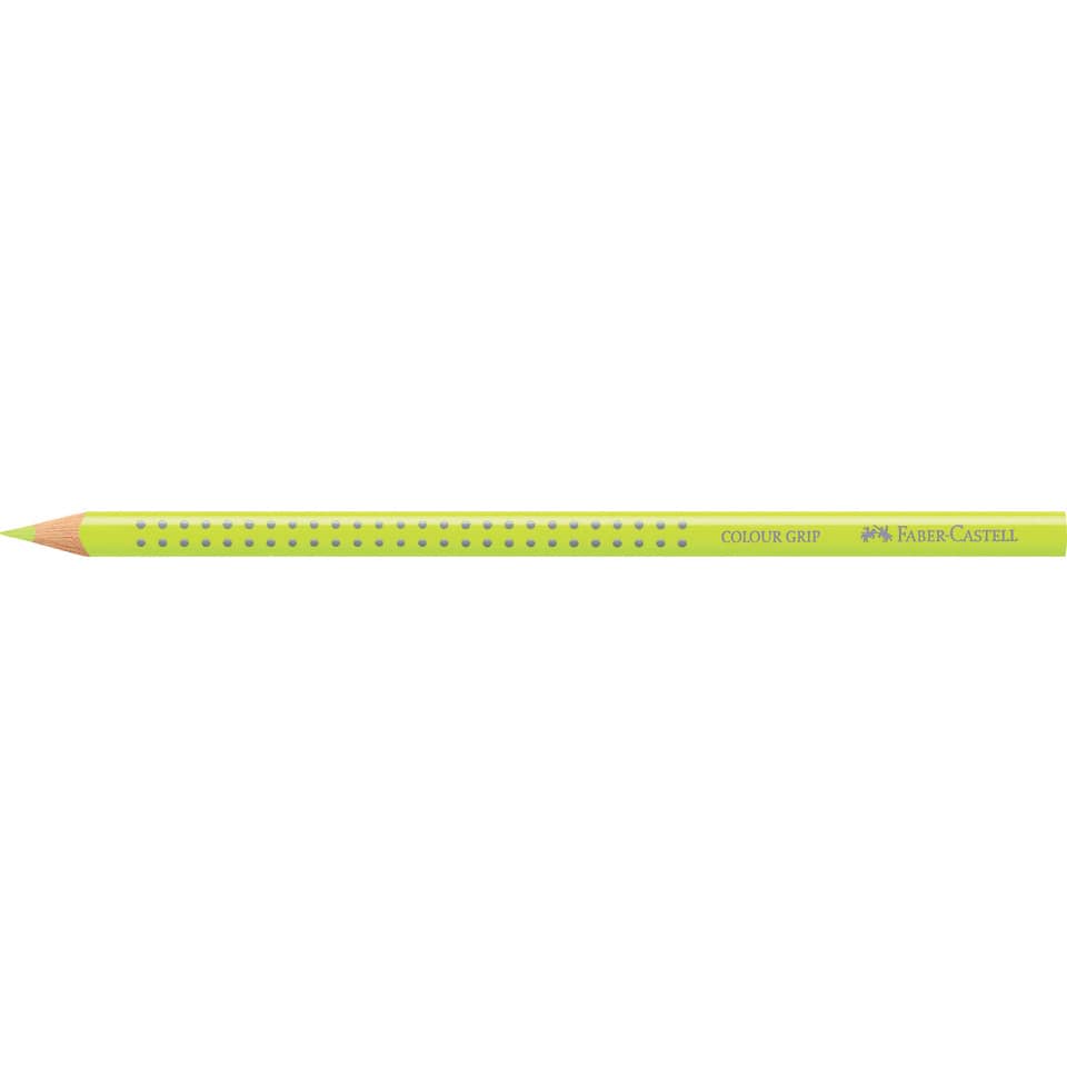 Farbstift Colour Grip, 3mm, neongelb FABER CASTELL 112402