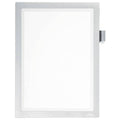 Info-Rahmen DURAFRAME® MAGNETIC NOTE - A4, metallic silber