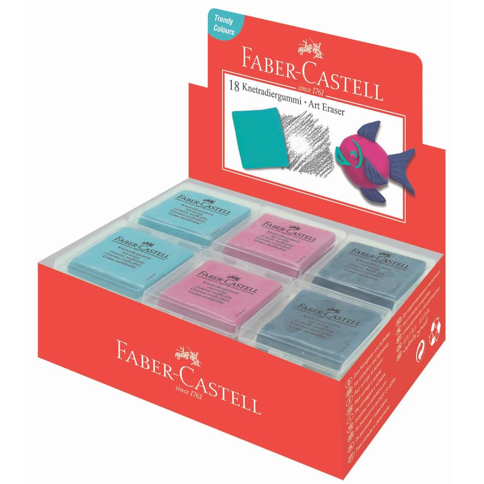 Knetradierer Art Eraser, sortiert FABER CASTELL 127124 FABER CASTELL 127124 Trend