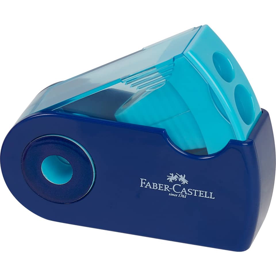 Doppelspitzdose Sleeve, 3 Trendfarben, farbig sortiert FABER CASTELL 182704 FABER CASTELL 182704 Trend