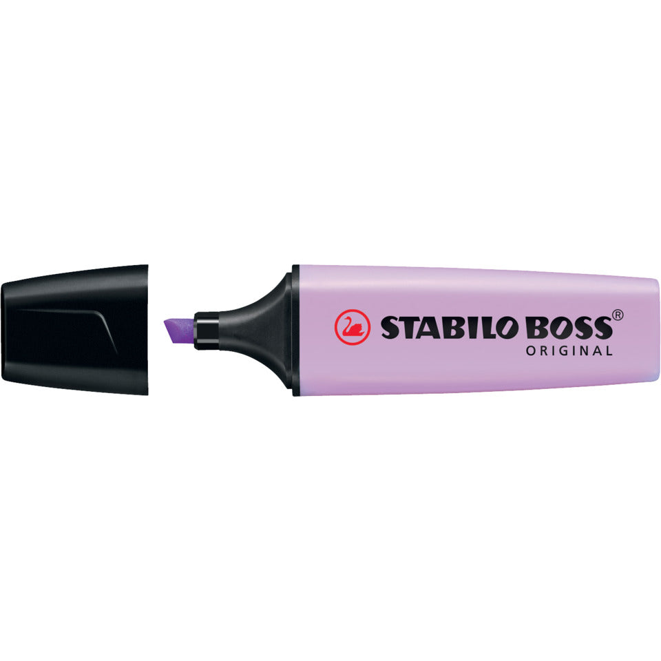 Textmarker BOSS® ORIGINAL Pastel, Schimmer von Lila STABILO 70/155