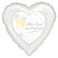 Folienballon Herz Alles Gute zur Hochzeit AMSCAN 3216875 AMSCAN 3216875 Herz