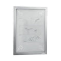 Info-Rahmen DURAFRAME® WALLPAPER - A4, 322 x 236 mm, silber
