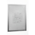 Info-Rahmen DURAFRAME® WALLPAPER - A3, 323 x 446 mm, silber