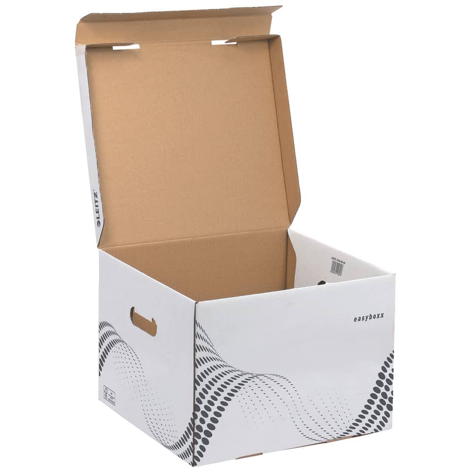 Archivkasten easyboxx M, 15kg, weiß LEITZ 6136-00-00