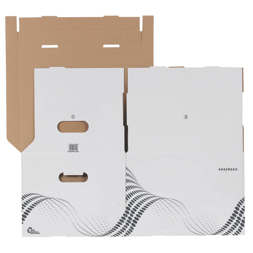 Archivkasten easyboxx M, 15kg, weiß LEITZ 6136-00-00