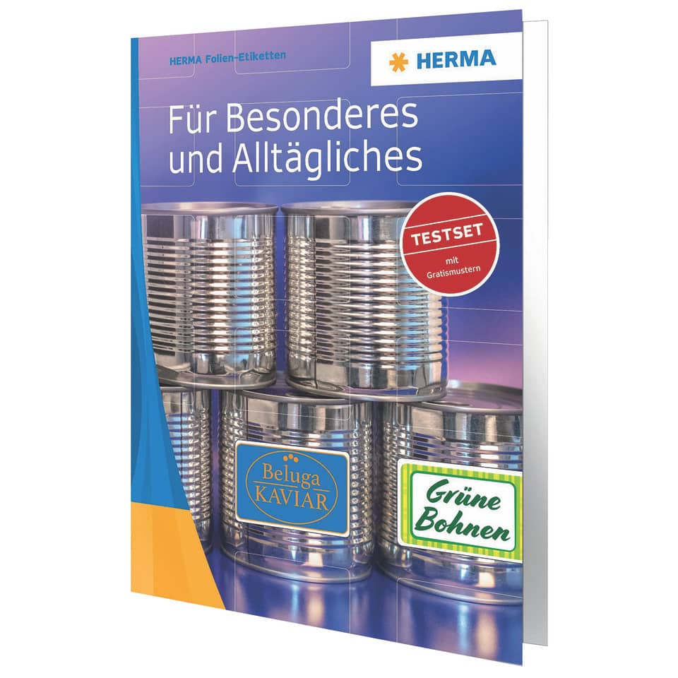 Testmuster Folien Etikett HERMA 101030175