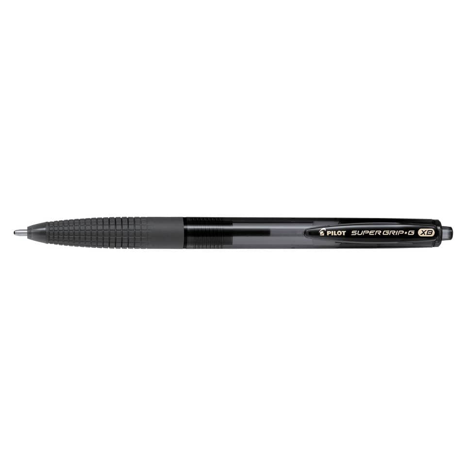 Kugelschreiber Super Grip G RT, 0,6mm, schwarz PILOT 2054001 PILOT BPGG-8R-XB-B 2054001 XB