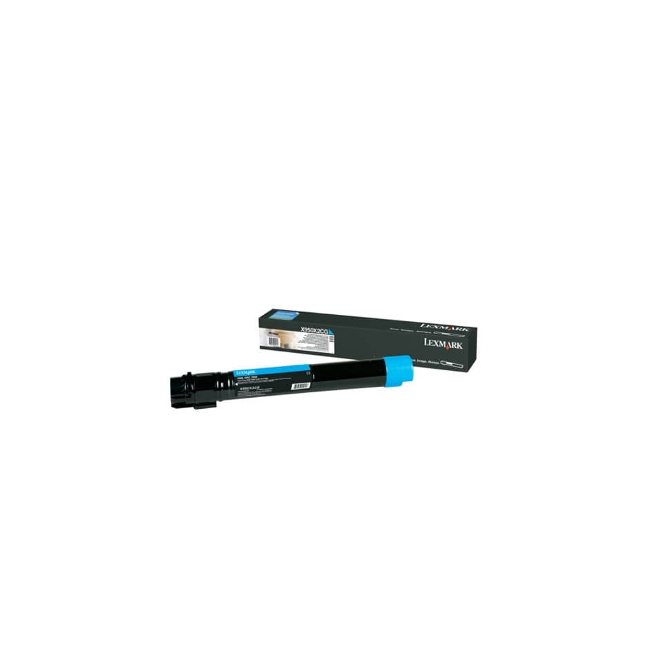 Lasertoner HY, 24.000 Seiten, cyan LEXMARK X950X2CG