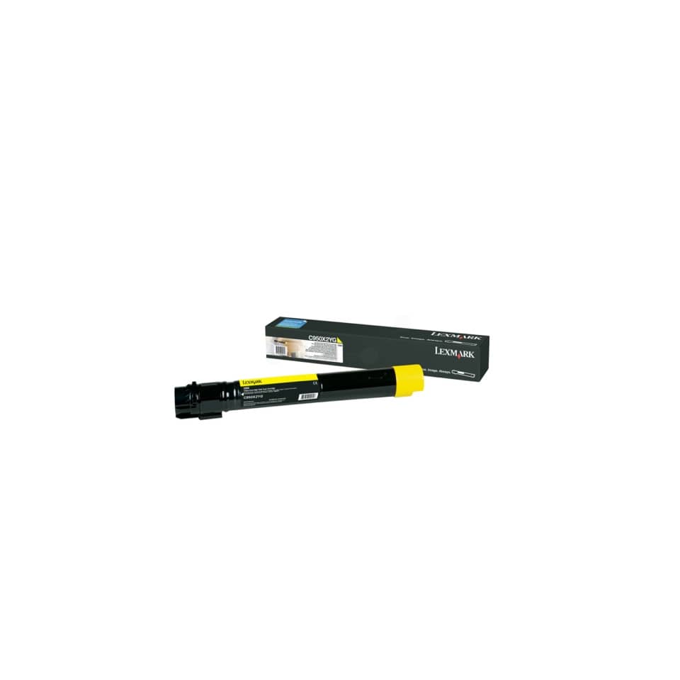 Lasertoner HY, 24.000 Seiten, yellow LEXMARK C950X2YG